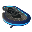 Pokerbord Glödande Grått 270 LED inuti/ut