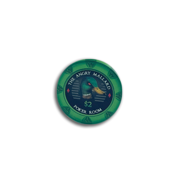 Angry Mallard Cash Game Poker Chip 2