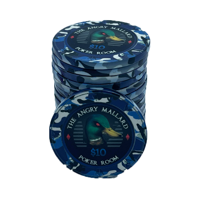 Angry Mallard Cash Game Pokerchip 10