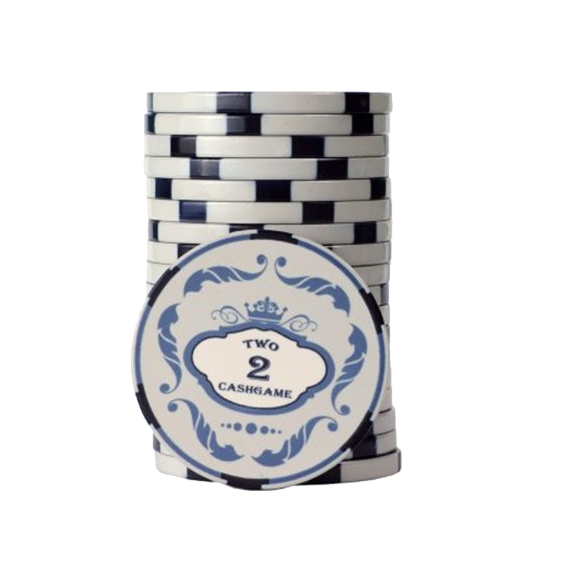 Ceramic Crown Poker Chip 2