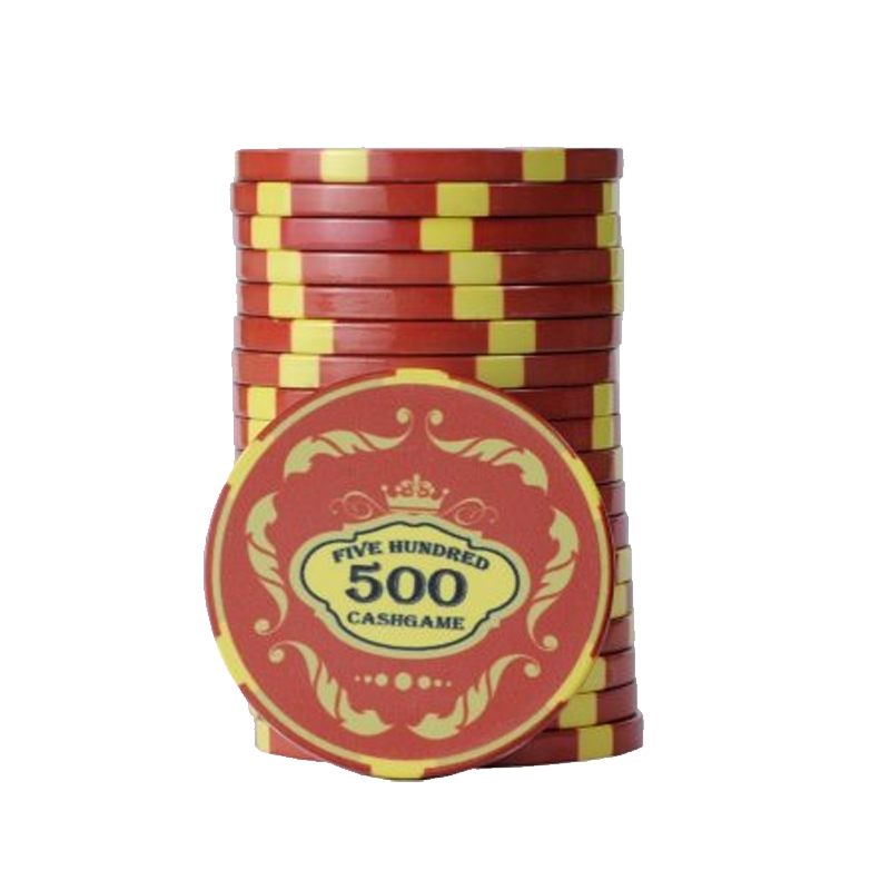 Ceramic Crown Poker Chip 500