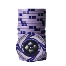 pokerchip stack fiches claysmith FSPT cash game 0.50 purple
