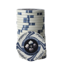 pokerchip stack fiches claysmith FSPT cash game 2 white