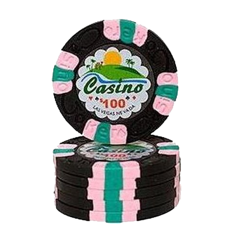 Joker Casino Poker Chip 100