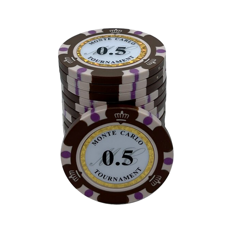 Monte Carlo Poker Chip 0.5