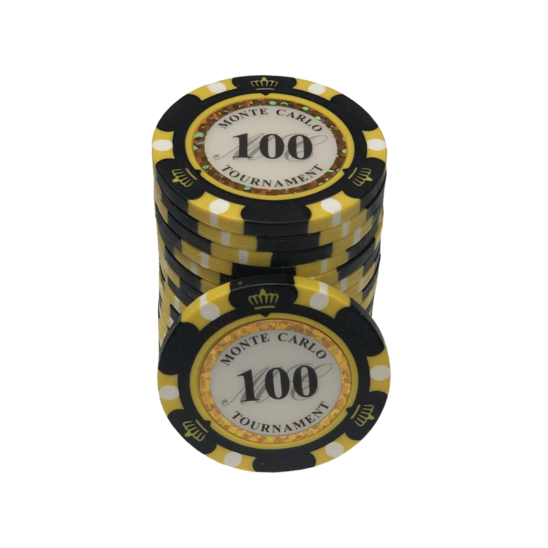 Monte Carlo Poker Chip 100