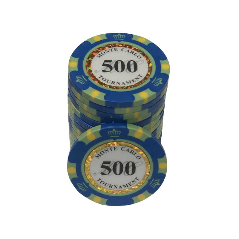 Monte Carlo Poker Chip 500