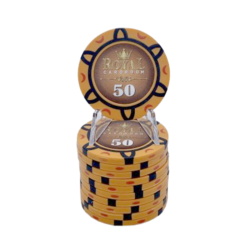 Royal Cardroom Poker Chip 50