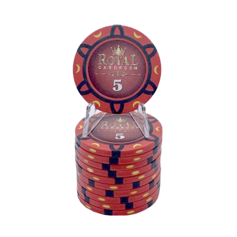 Royal Cardroom Poker Chip 5