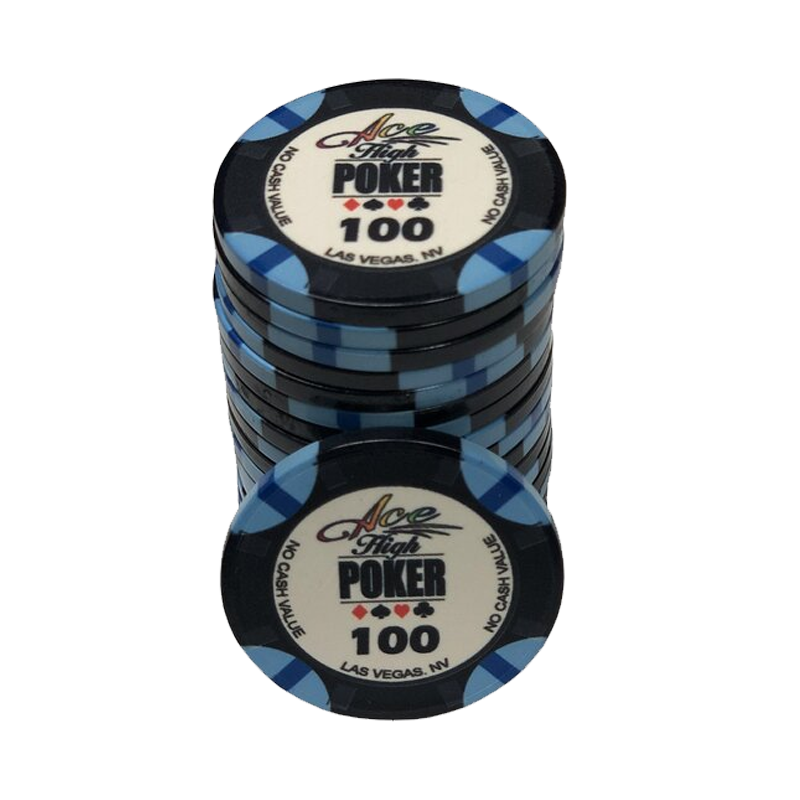 WSOP Ace High Poker Chip 100