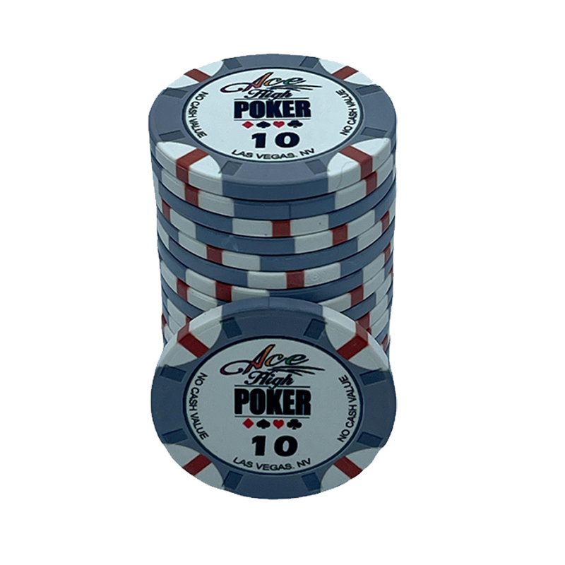 WSOP Ace High Pokerchip 10