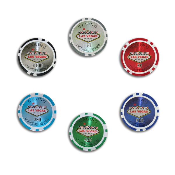 Poker Chips Set Vegas Nevada 300