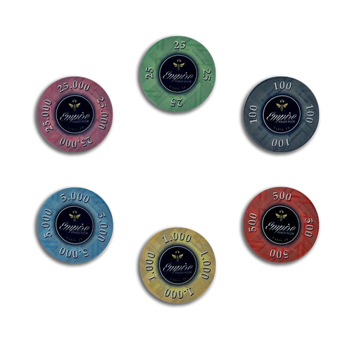 Poker Chips Set Empire 1000