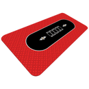 poker mat red black
