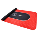 poker mat fold red black