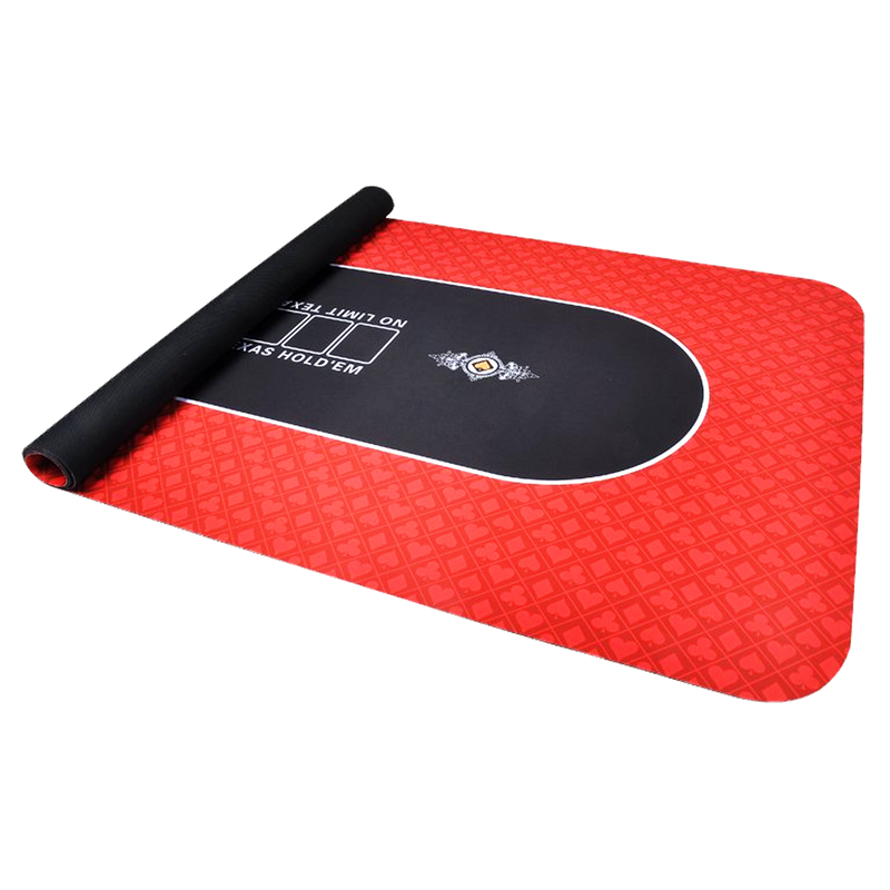 Poker Mat Luxury Red 180x90