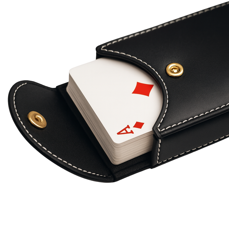 Premium Leather Case for Deck of Cards - view 2