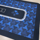 Pokerduk Prestige Blå 200x100