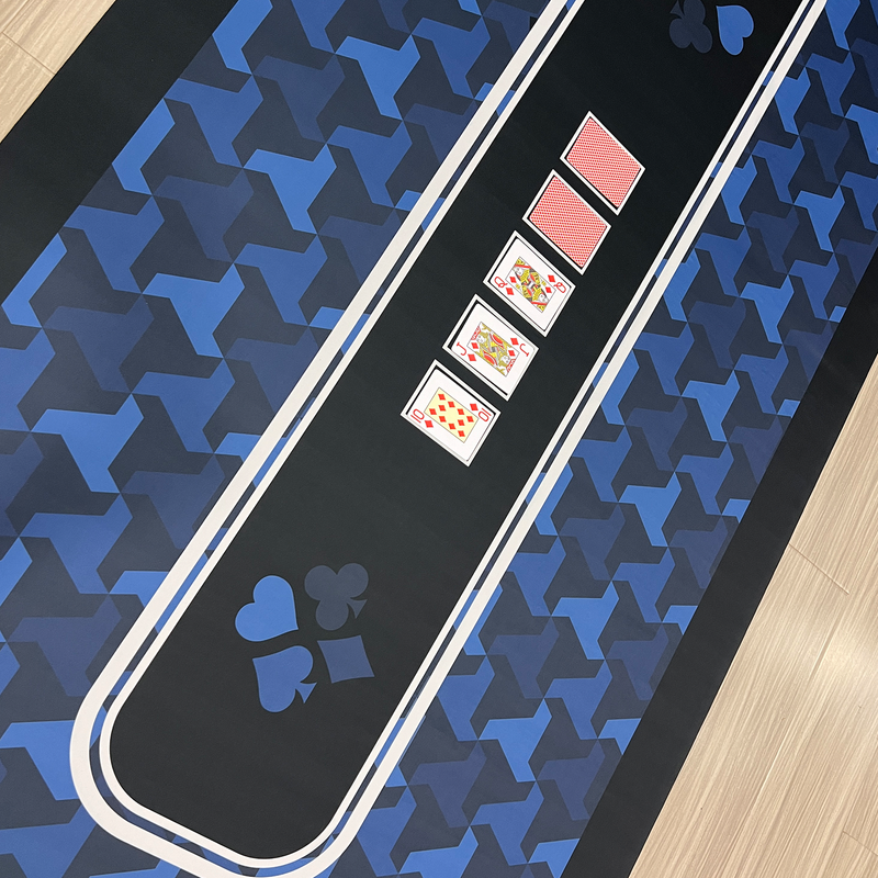 Poker Mat Prestige Blue 180x90