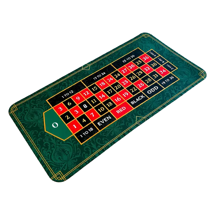 Roulette Mat Green Premium 180x90
