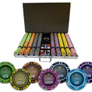 preview royal cardroom 1.000 tournament poker chips, overview of our colorful poker, poker cards and a dealer button