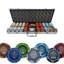 preview royal cardroom 500 poker chips, overview of our colorful poker, poker cards and a dealer button