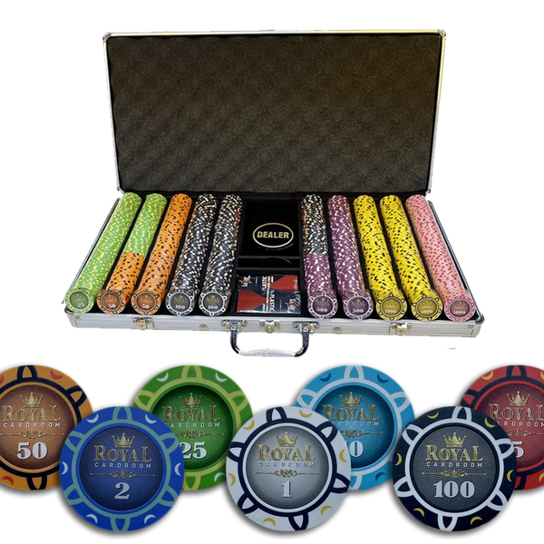 Poker Set Royal Cardroom Cash Game 750