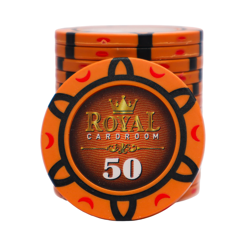 Royal Cardroom Poker Chip 50