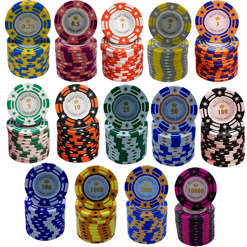 Poker Set Royal Crown 1000