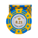 Royal Crown Poker Chip 0.25