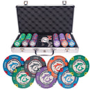 shark pit 300 poker set, poker chips, poker cards, dealer button and poker case