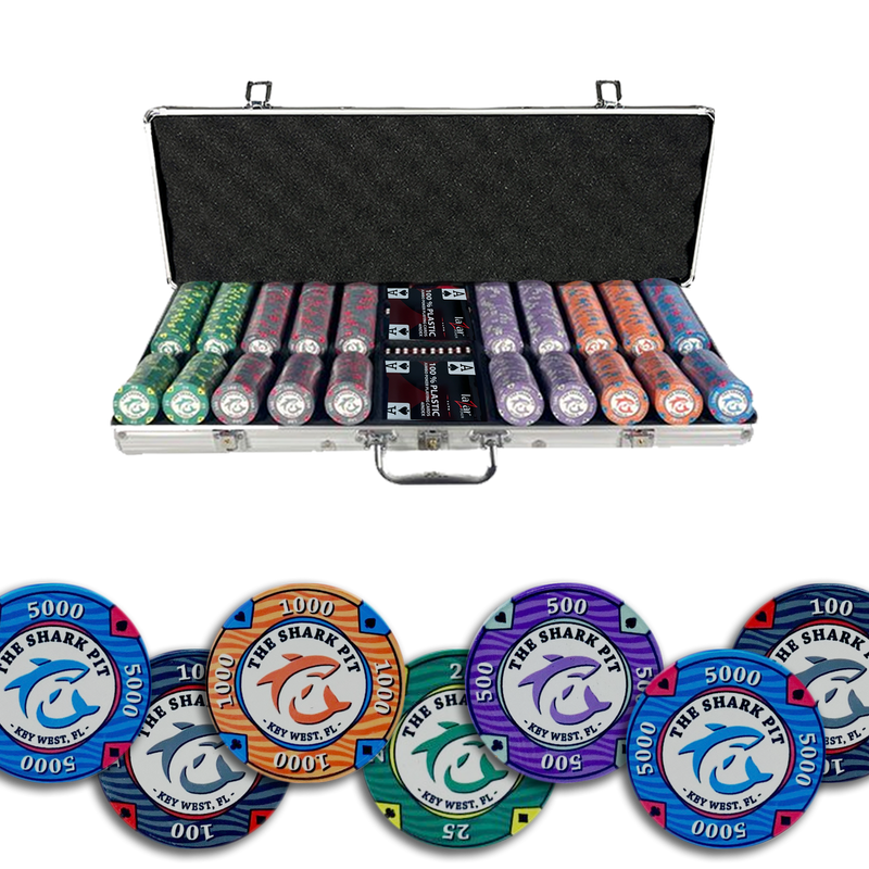 Poker Set The Shark Pit 500