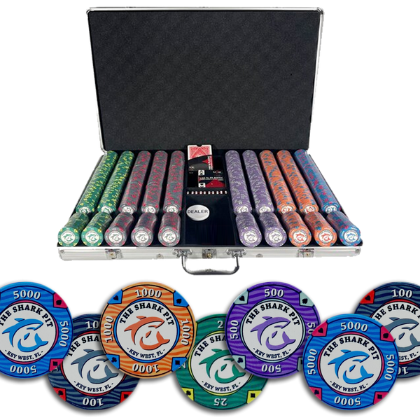 Poker Set The Shark Pit 1000