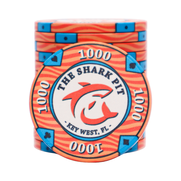 The Shark Pit Poker Chip 1000