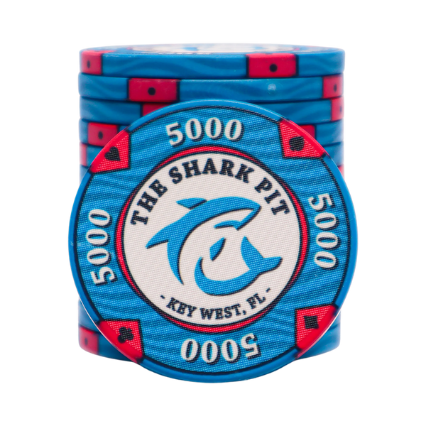The Shark Pit Poker Chip 5000