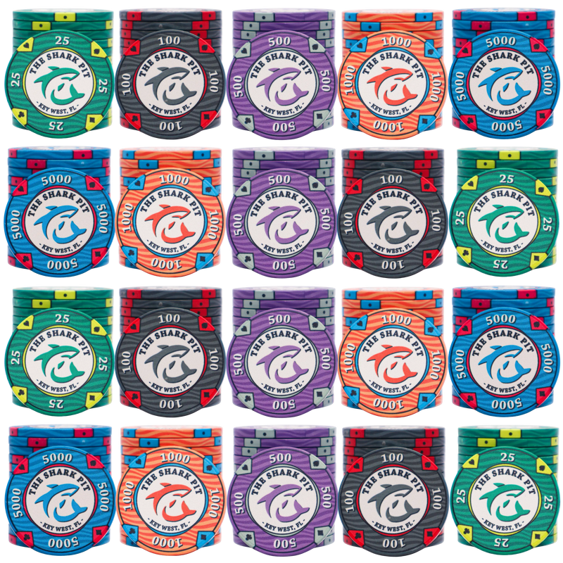 Poker Chips The Shark Pit 300