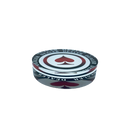 Dealer Button Spade Glass