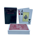 skyline poker cards red