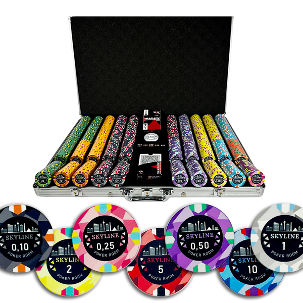 Poker Set Skyline Cash Game 1000