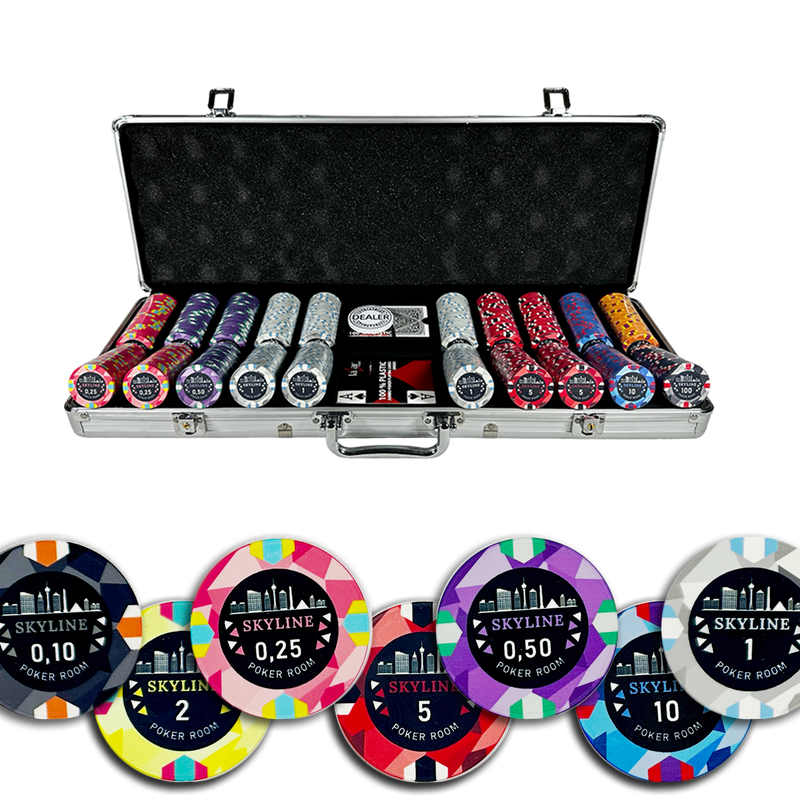 Pokerset Skyline Cash Game 500