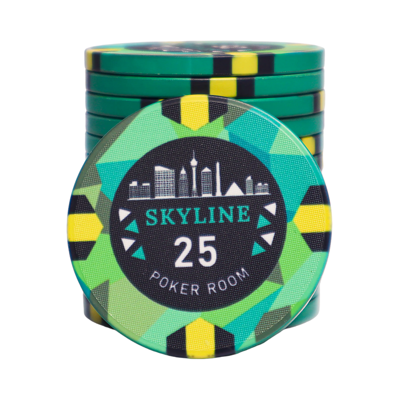 Skyline Ceramic Poker Chip 25