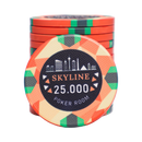 Skyline Ceramic Poker Chip 25.000