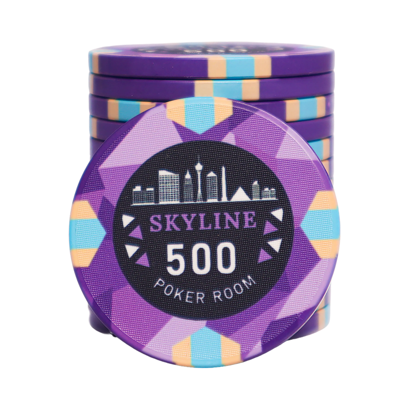 Skyline Ceramic Poker Chip 500
