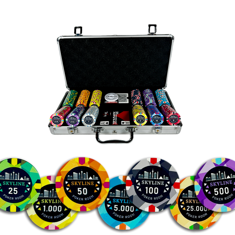 Poker Set Skyline Tournament 300