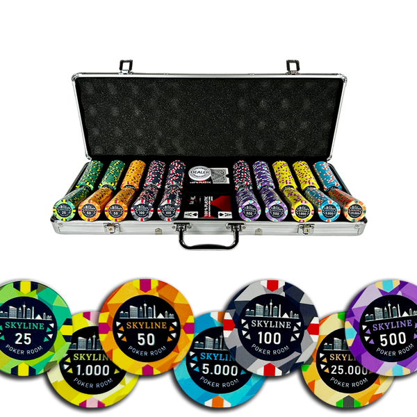 Poker Set Skyline Tournament 500