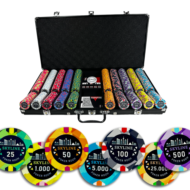 Poker Set Skyline Tournament 750