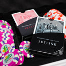 Poker Playing Cards Skyline Plastic Red 2 Index