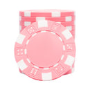 The Dice Poker Chip Pink