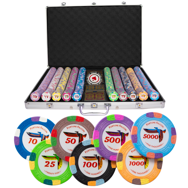 The Falcon Poker Set 1000