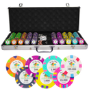 Jetons de poker Les Cinq Palmes 300